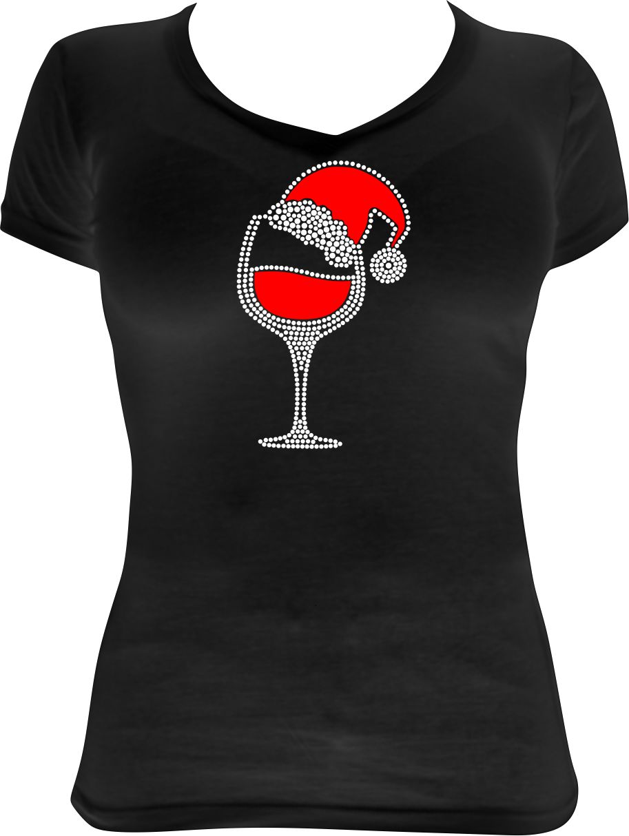 Christmas Wine Shirt – Bling And Tees